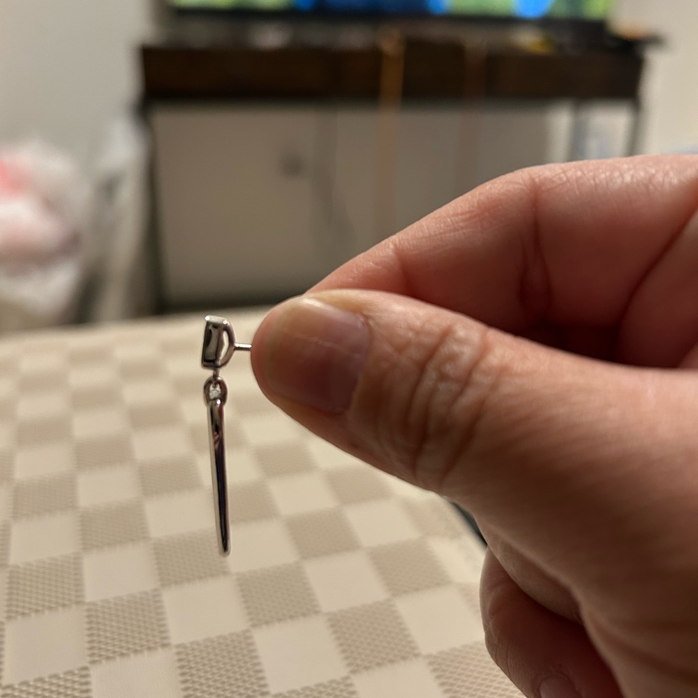 Sif Jakobs Silver Drop Earrings View 3